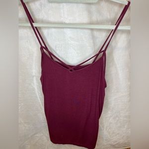 S Strappy American Eagle Tank Top
